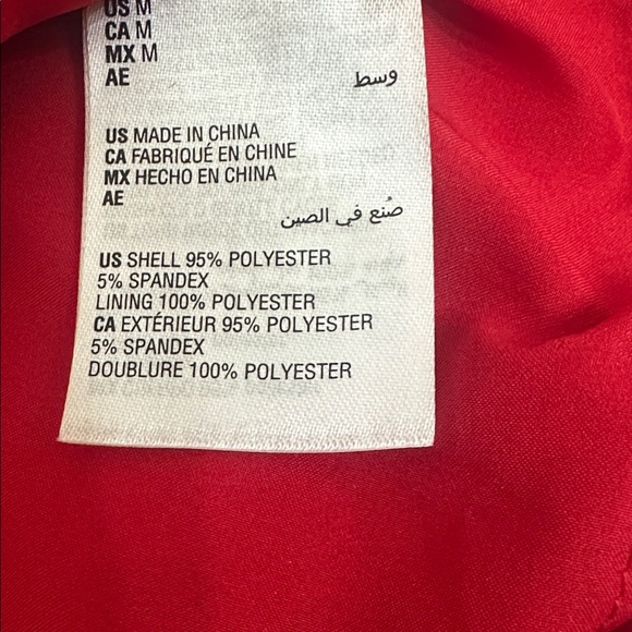 INC International Concepts Women's Vibrant Red Sequin Blouse - Picture 9 of 11